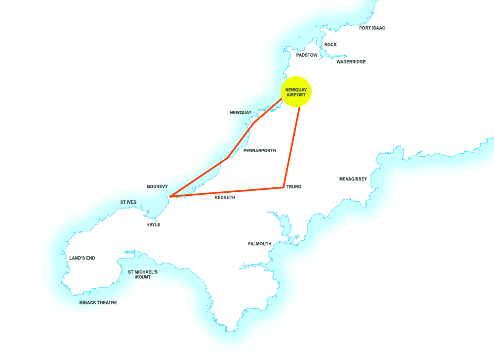 ROUTE: GODREVY AND TRURO