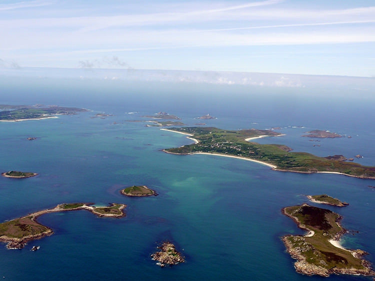 ISLES OF SCILLY LAND AWAY FLYING LESSON FOR TWO